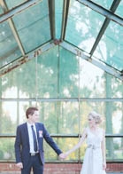 navy and pink farm wedding in South Africa